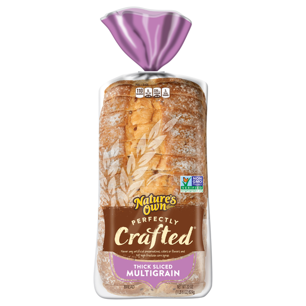 Nature's Own Perfectly Crafted Multigrain Thick Sliced Bread