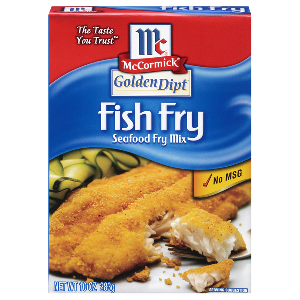 Save on McCormick Golden Dipt Fish Fry Seafood Mix Order Online