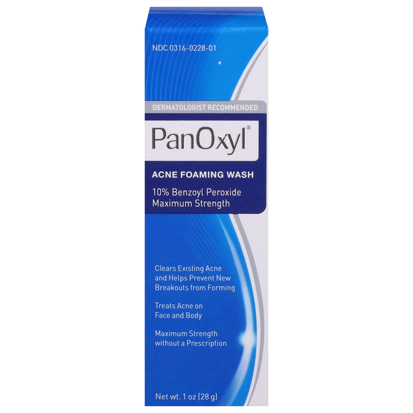 PanOxyl Acne Foaming Wash