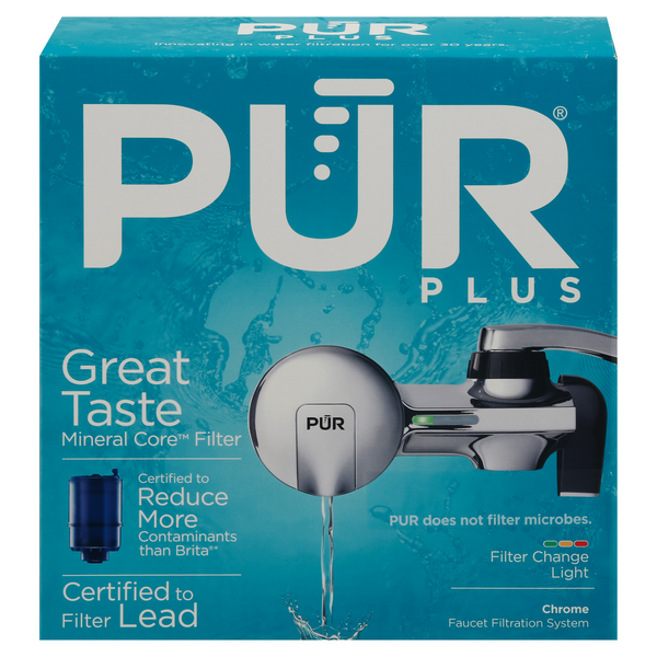 Save on PUR Plus Faucet Filtration System Chrome Finish Order Online