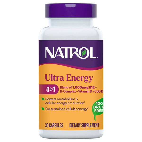 Natrol 4 in 1 Ultra Energy Capsules