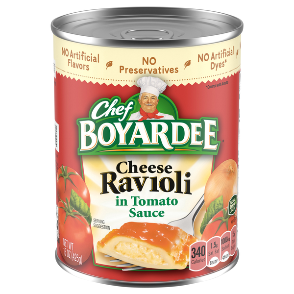 Chef Boyardee Cheese Ravioli