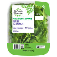 Nature's Promise Greenhouse Grown Baby Spinach