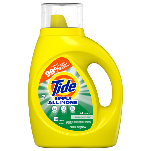 Tide Simply Clean & Fresh Daybreak Fresh Liquid Laundry Detergent