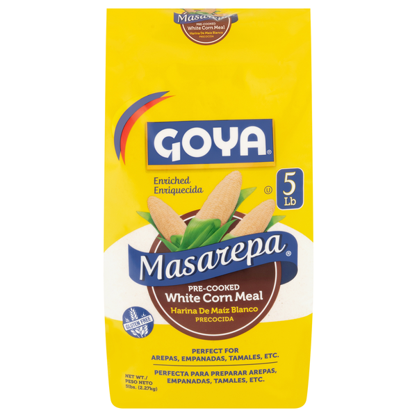 Goya Masarepa Pre-Cooked White Corn Meal