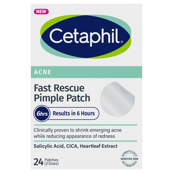 Cetaphil Fast Rescue Pimple Patch Small/Large