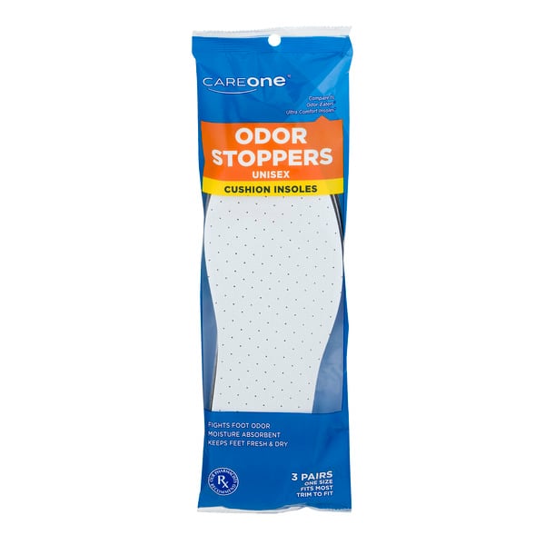 Save on CareOne Insoles Odor Stoppers Unisex One Size Order Online