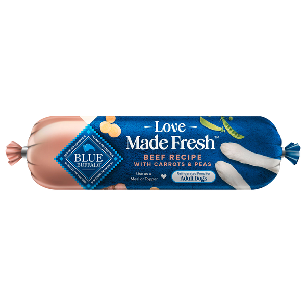 Blue Buffalo Love Made Fresh Beef Adult Dog Food Refrigerated
