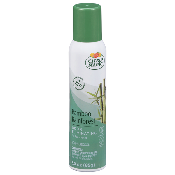 Citrus Magic Odor Eliminating Bamboo Rainforest Non-Aerosol Air Freshener