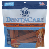 American Kennel Club Dentacare Sweet Potato Pumpkin Yogurt Dog Treats 20ct