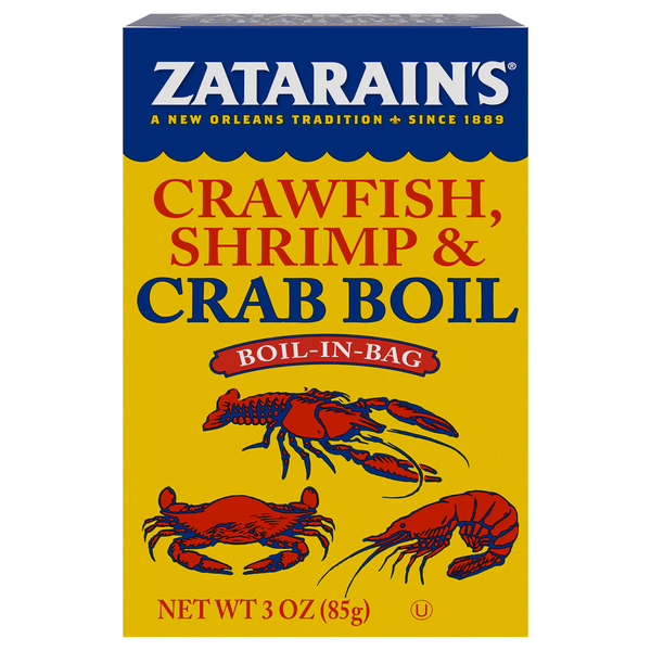 Zatarain's Crawfish Shrimp & Crab Boil in Bag