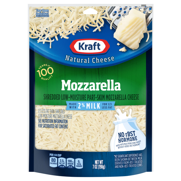 Kraft Shredded Mozzarella Cheese