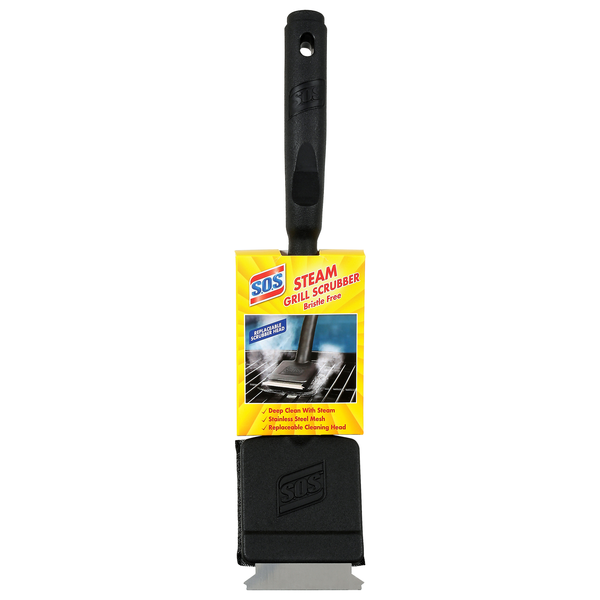 S.O.S Bristle Free Steam Grill Scrubber