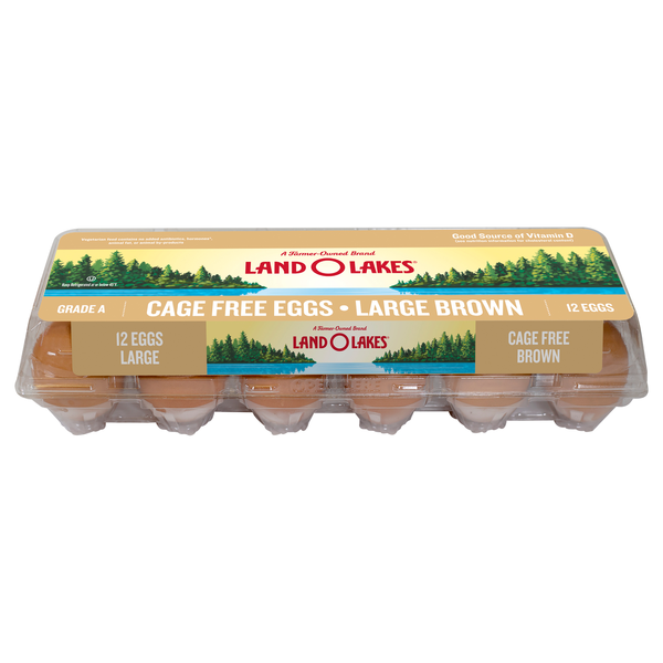 Land O Lakes Cage Free Large Brown Eggs