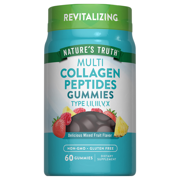 Nature's Truth Multi Collagen Mixed Fruit Gummies