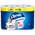 Charmin Ultra Soft Mega XL Roll 2-Ply Toilet Paper Unscented - 9 ct