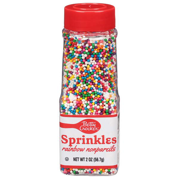 Betty Crocker Rainbow Nonpareil Sprinkles