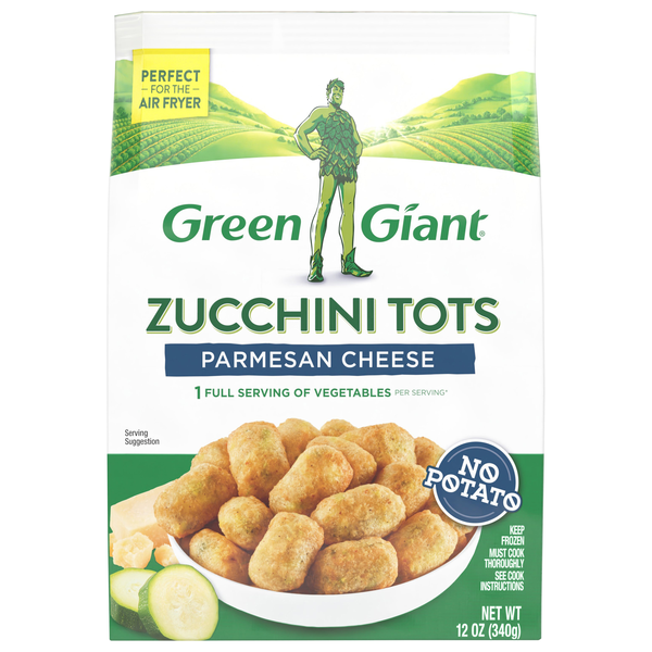 Green Giant Parmesan Cheese Zucchini Tots Frozen
