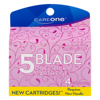 CareOne 5-Blade One-Click Cartridges