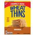 Nabisco Wheat Thins Original Whole Grain Crackers Family Size