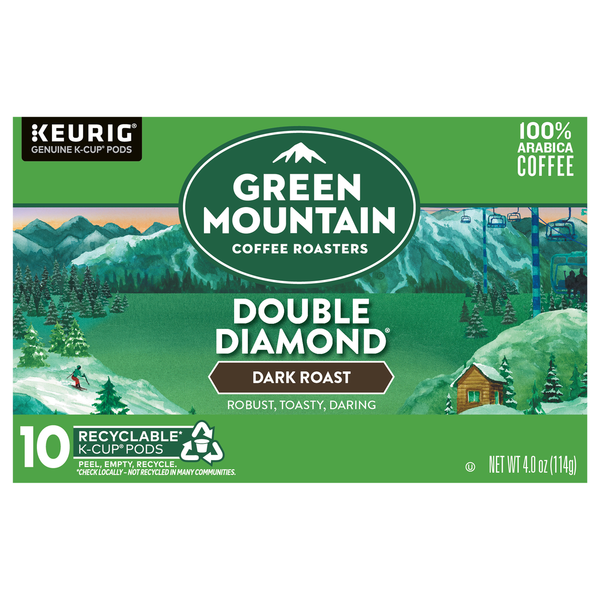 Green Mountain Double Magic Dark Roast K-Cup Coffee Pods