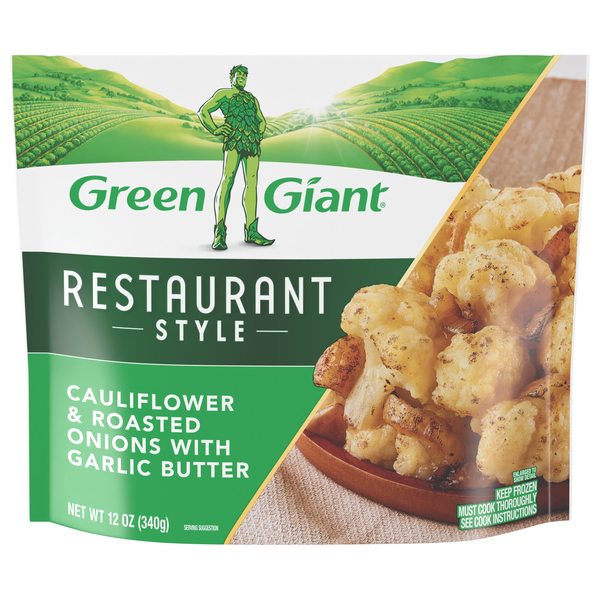 Green Giant Restaurant Style Cauliflower & Roasted Onions w/Garlic Butter