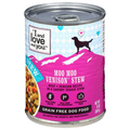 I and Love and You Grain Free Moo Moo Venison Stew Wet Dog Food