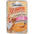 Delectables Savory Broths Tuna & Salmon Lickable Cat Treat
