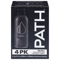 Path Alkaline Ultra-Purified Water + Electrolytes - 4 pk