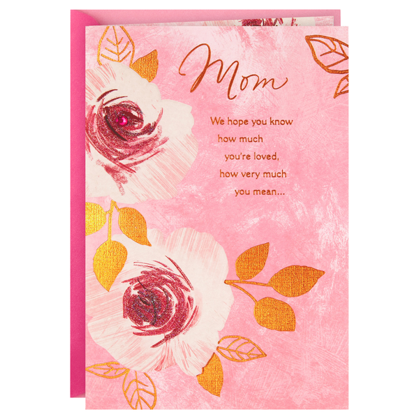 Hallmark Mother's Day Card for Mom Roses