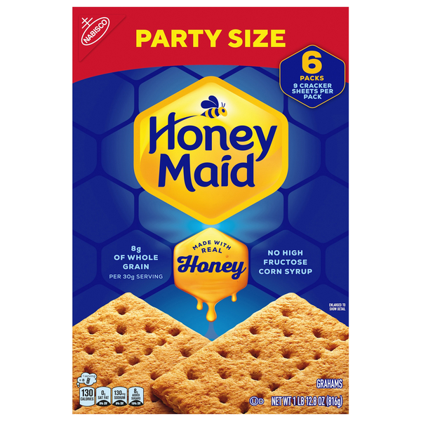 Nabisco Honey Maid Honey Graham Crackers Party Size
