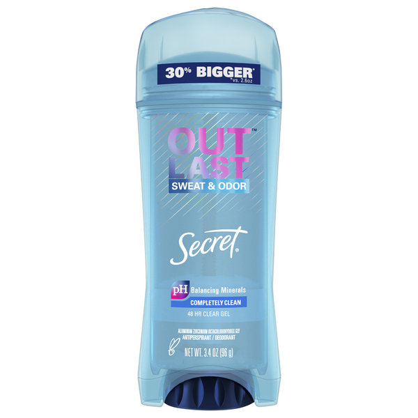 Save on Secret Outlast Sweat & Odor Antiperspirant Deodorant Completely