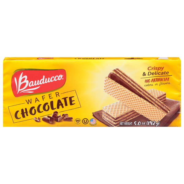 Bauducco Chocolate Wafer Cookies