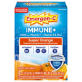 Emergen-C Super Orange Flavor Immune+ Drink Mix - 10 ct