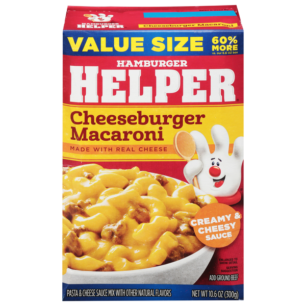 Hamburger Helper Cheeseburger Macaroni Value Size