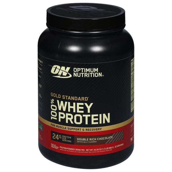 Optimum Nutrition Gold Standard Double Rich Chocolate Protein Powder