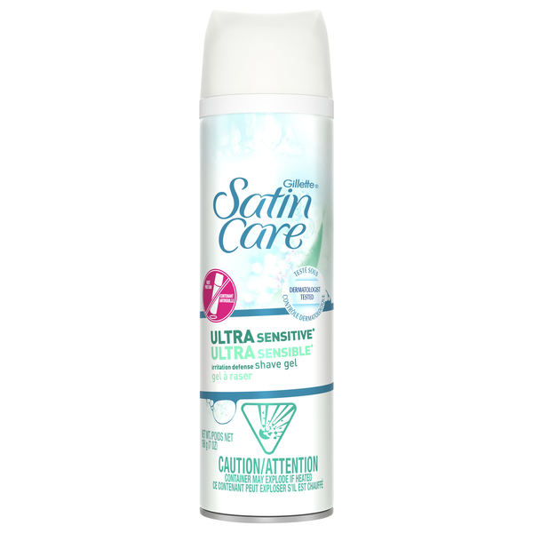 Gillette Satin Care Women's Ultra Sensitive Shave Gel
