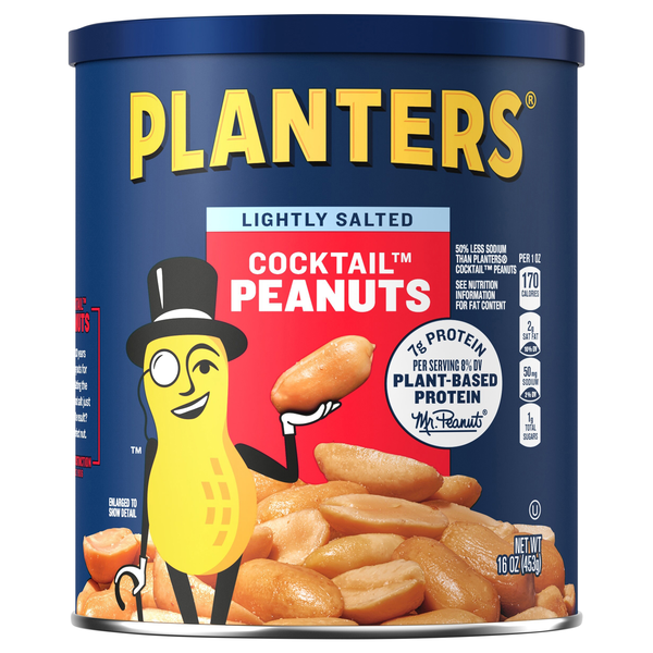 Planters Lightly Salted Cocktail Peanuts