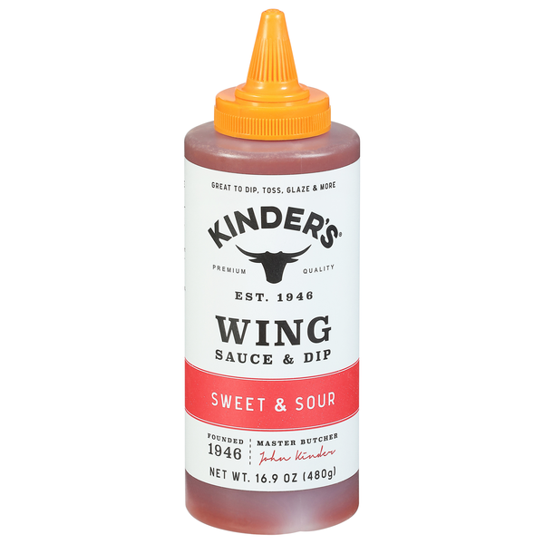 Kinder's Sweet & Sour Wing Sauce & Dip