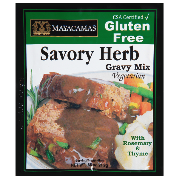 Save on Mayacamas Gravy Mix Packet Savory Herb Vegetarian Gluten Free
