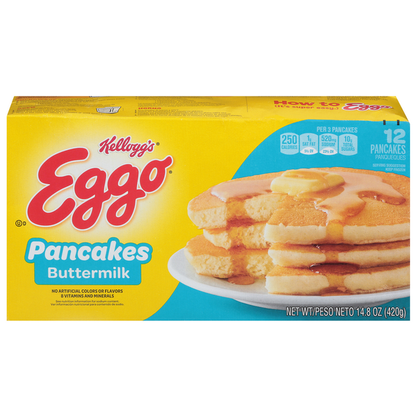 Save on Eggo Pancakes Buttermilk 12 ct Order Online Delivery Giant