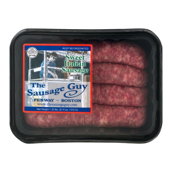 The Sausage Guy Sweet Italian Sausage - 4 ct