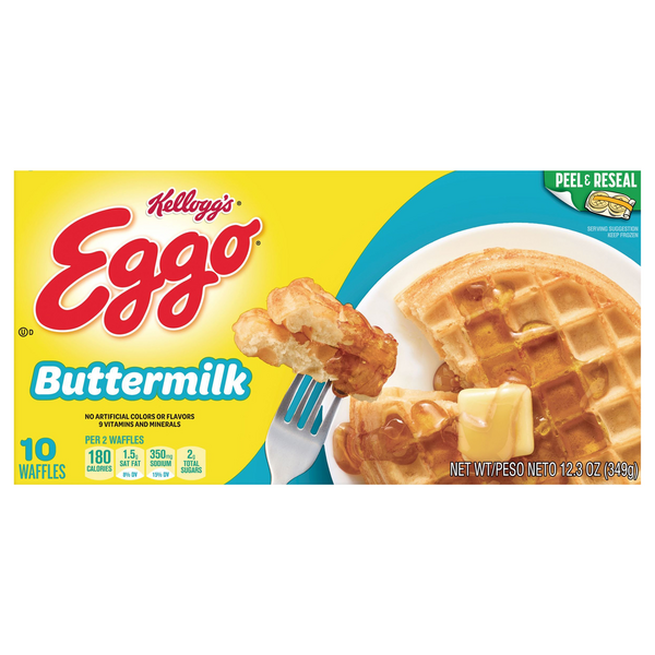 Save on Eggo Buttermilk Waffles 10 ct Order Online Delivery Giant