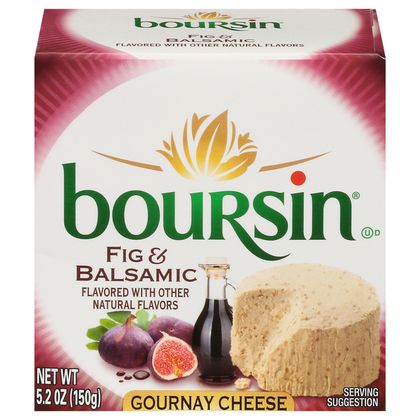Boursin Fig & Balsamic Gourmet Spreadable Cheese
