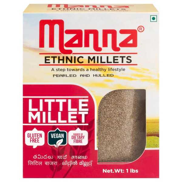 Manna Vegan Gluten Free Ethnic Millets