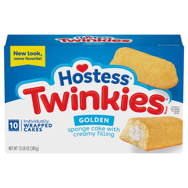 Hostess Twinkies Snack Cakes - 10 ct