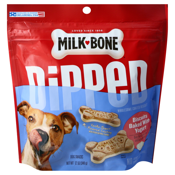 Save on MilkBone Dipped Coated Biscuits Vanilla Yogurt Order Online