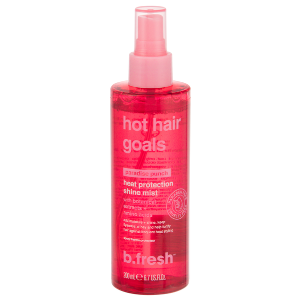 b.fresh Hot Hair Goals Paradise Punch Heat Protection Shine Mist Spray