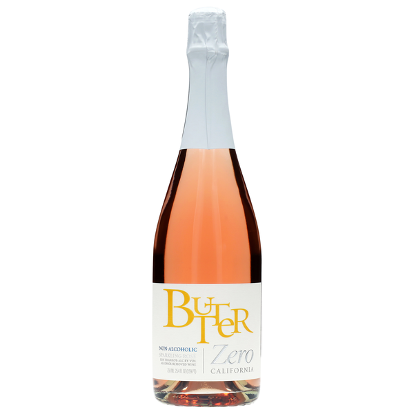 Butter Zero Non-Alcoholic Sparkling Rose Wine