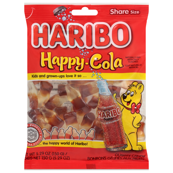 Haribo Original Happy Cola Gummi Candy